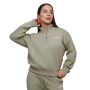 Damska bluza Agile ½ Zip Sage - GymBeam XL