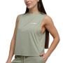 Damski Tank Top Agile Sage - GymBeam S