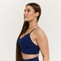 Biustonosz sportowy Sculpt Seamless Navy - GymBeam S