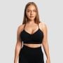 Biustonosz sportowy Sculpt Seamless Black - GymBeam M