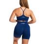 Biustonosz sportowy Sculpt Seamless Navy - GymBeam S