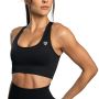 Biustonosz sportowy Seamless Black - STRIX M