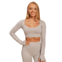 Damski Top Sportowy Sense Grey - BeastPink S