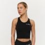 Damski Top Sportowy BEAT Black - GymBeam M