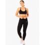 Biustonosz sportowy Reflex Cross Over Black - Ryderwear XL