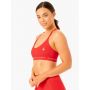 Biustonosz sportowy Reflex Cross Over Red -  Ryderwear XL