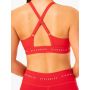 Biustonosz sportowy Reflex Cross Over Red -  Ryderwear XL