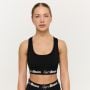 Biustonosz sportowy Simple Black - GymBeam M