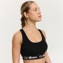 Biustonosz sportowy Simple Black - GymBeam M