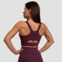 Stanik sportowy Cut-Out Eggplant - GymBeam M