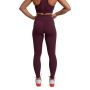Damskie legginsy Mesh Panel Eggplant - GymBeam S