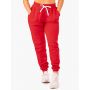 Women‘s Joggers Ultimate High Waisted Red - Ryderwear XS