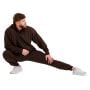 Bluza z kapturem Unstoppable Brown - GymBeam XL