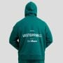 Bluza z kapturem Unstoppable Green - GymBeam L