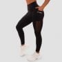 Damskie legginsy Mesh Panel Black - GymBeam M