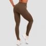 Damskie legginsy Mesh Panel Olive - GymBeam S