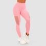 Damskie legginsy Mesh Panel Pink - GymBeam M