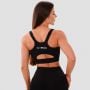 Biustonosz sportowy Cut-Out Black - GymBeam S