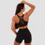 Biustonosz sportowy Mesh Panel Black - GymBeam M