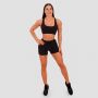 Biustonosz sportowy Mesh Panel Black - GymBeam M