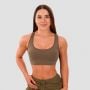 Biustonosz sportowy Mesh Panel Olive – GymBeam M