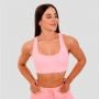 Biustonosz sportowy Mesh Panel Pink – GymBeam S