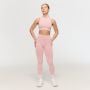 Damskie legginsy bezszwowe Fierce Baby Pink - GymBeam XXL