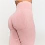 Damskie legginsy bezszwowe Fierce Baby Pink - GymBeam XXL
