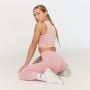 Damskie legginsy bezszwowe Fierce Baby Pink - GymBeam XXL