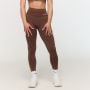 Damskie legginsy bezszwowe Fierce Brown - GymBeam XXL