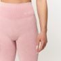 Damskie spodnie bezszwowe Fierce Baby Pink - GymBeam XXL
