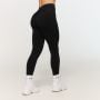 Damskie legginsy Fierce V-back Black - GymBeam XXL