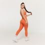 Damskie legginsy z wysokim stanem Limitless Orange - GymBeam S