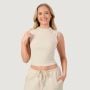 Damski top Turtleneck NEO Almond - GymBeam XL