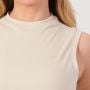Damski top Turtleneck NEO Almond - GymBeam XL