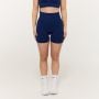 Damskie szorty Sculpt Seamless Navy - GymBeam S