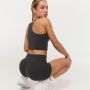 Damskie spodenki BEAT Charcoal - GymBeam S