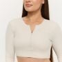 Damski top sportowy Prime Pearl - GymBeam M