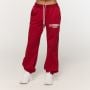 Damskie spodnie dresowe Varsity Red - GymBeam XXL