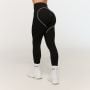 Damskie Legginsy Varsity Black - GymBeam XL
