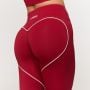 Damskie Legginsy Varsity Red - GymBeam XL