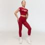 Damskie Legginsy Varsity Red - GymBeam XL