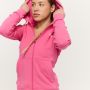 Damska bluza z kapturem Zip Up Limitless Dragonfruit - GymBeam L