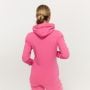 Damska bluza z kapturem Zip Up Limitless Dragonfruit - GymBeam L