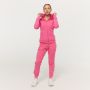 Damska bluza z kapturem Zip Up Limitless Dragonfruit - GymBeam L