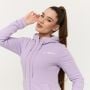 Damska bluza z kapturem Zip Up Limitless Lavender - GymBeam M