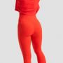 Damskie legginsy z wysokim stanem Limitless Hot Red - GymBeam S