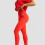 Damskie legginsy z wysokim stanem Limitless Hot Red - GymBeam S