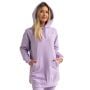 Damska bluza z kapturem Limitless Longline Lavender - GymBeam L