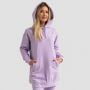 Damska bluza z kapturem Limitless Longline Lavender - GymBeam L